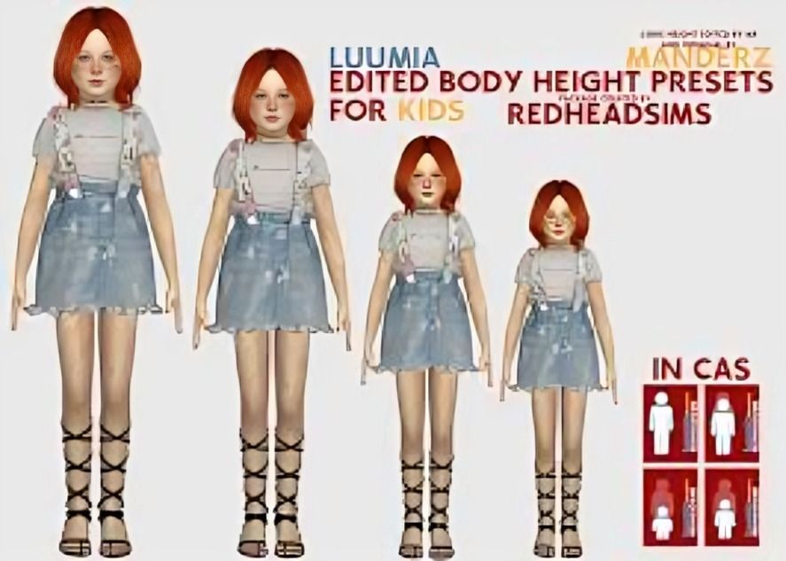 Sims 4 Height Mod
