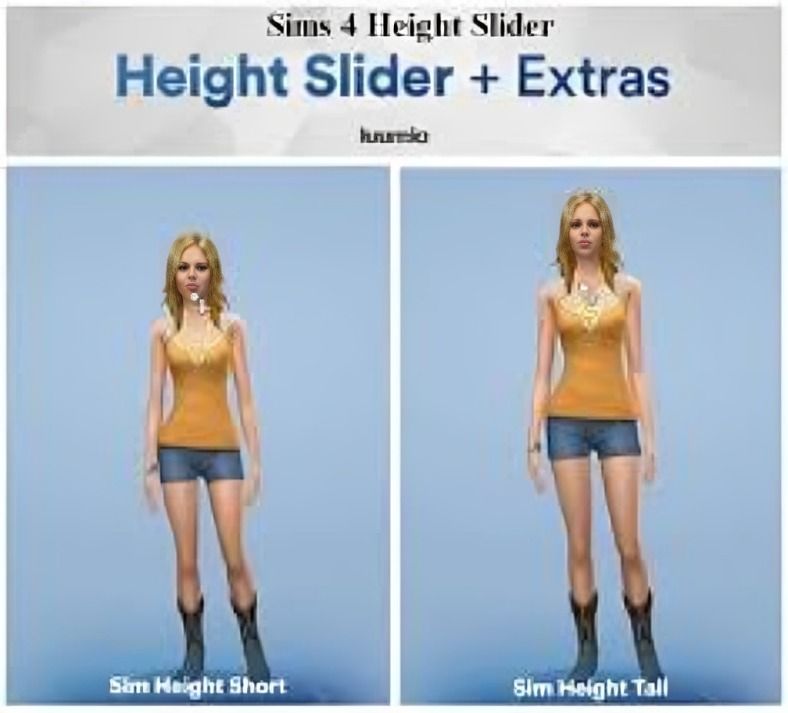 Sims 4 Height Mod: Customize Sim Heights Like Never Before