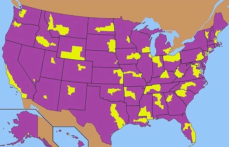 Mapa de Estados Unidos: Estados, Ciudades y Más