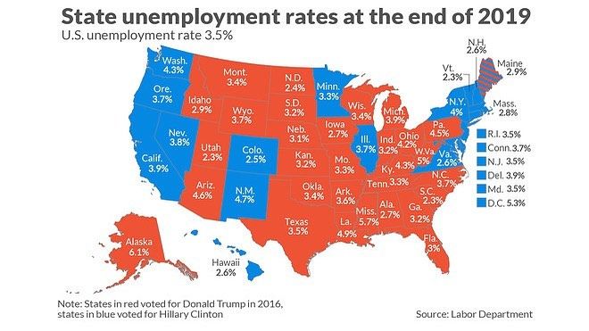 Mapa de Estados Unidos: Estados, Ciudades y Más