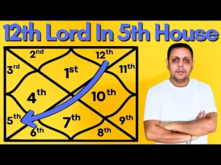 12th Lord in 5th House: Effects on Love, Children & Destiny