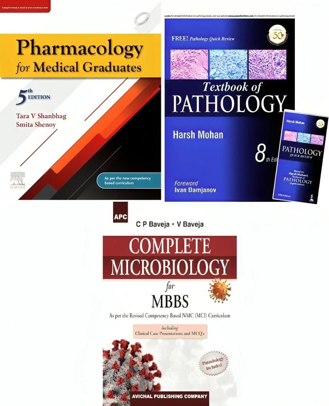 MBBS Books for 2nd Year: Subject-Wise List & Recommended Books