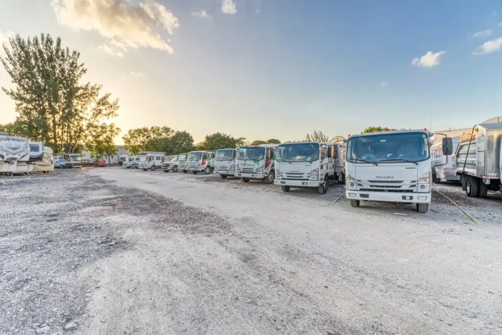 Secure Box Truck Parking Options Around Conroe