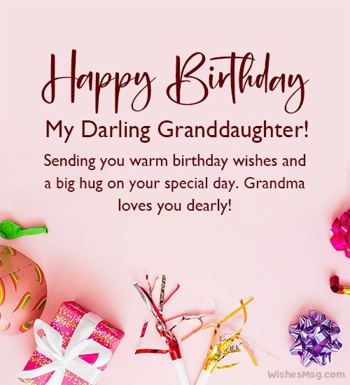 Birthday Wish for Granddaughter: Sweet Messages of Love