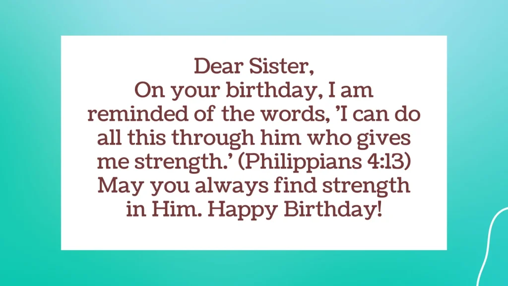 Birthday Wishes Christian Sister – Beautiful Blessings &amp; Love