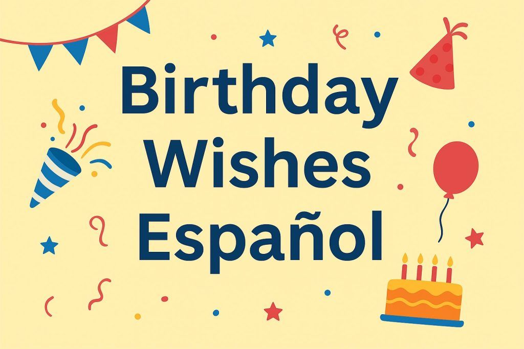 Birthday Wishes Español: Mejores Mensajes y Felicitaciones
