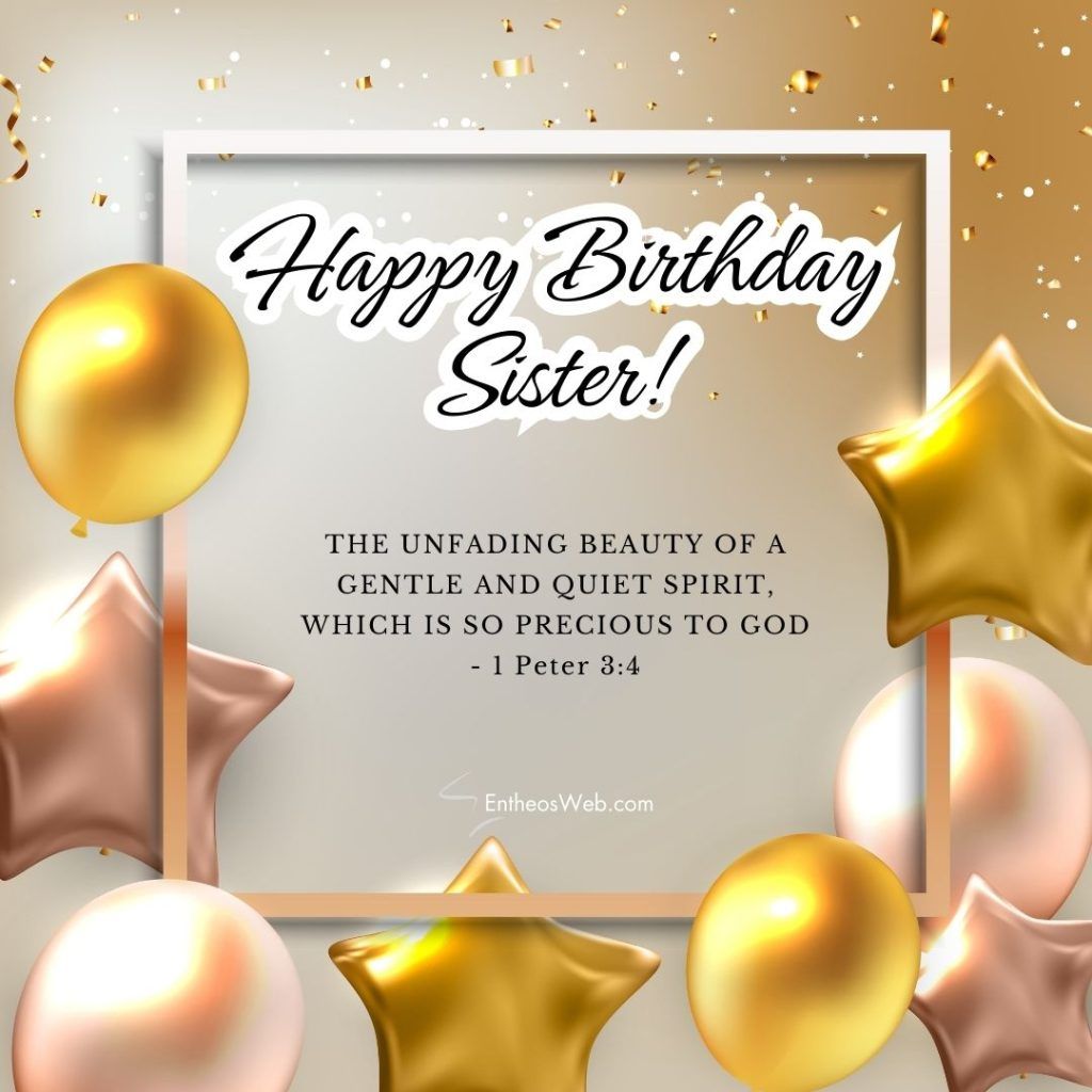 Godly Birthday Wishes for a Sister: Heartfelt Blessings