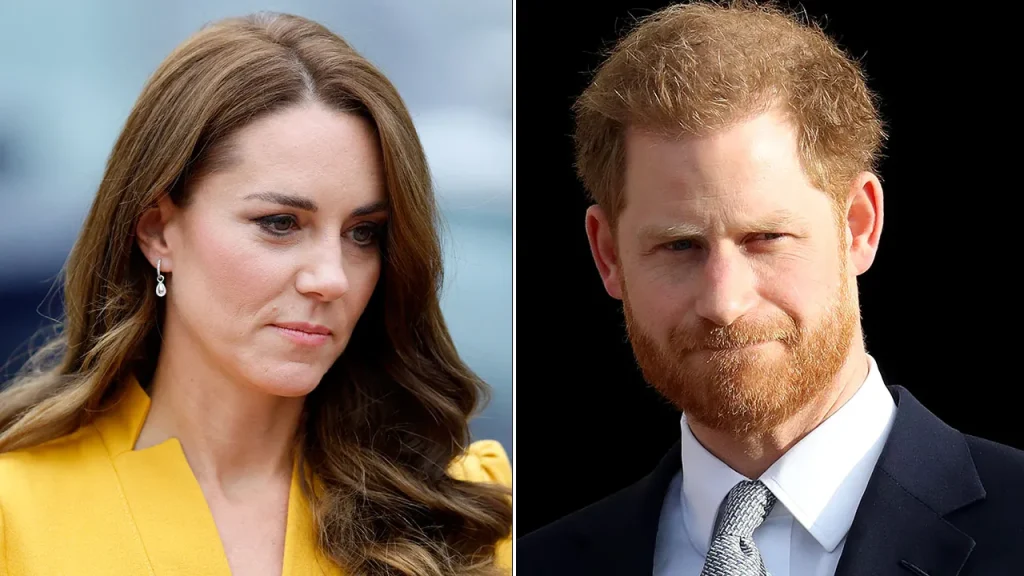 Prince Harry has reportedly sent a note to Princess Kate