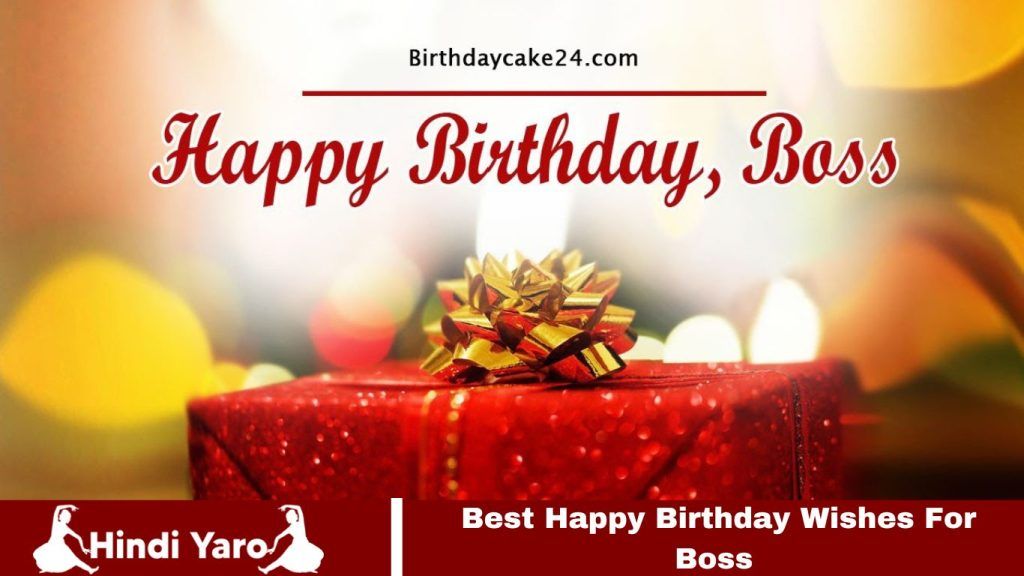 Heart Touching Birthday Wishes for Boss That Inspire
