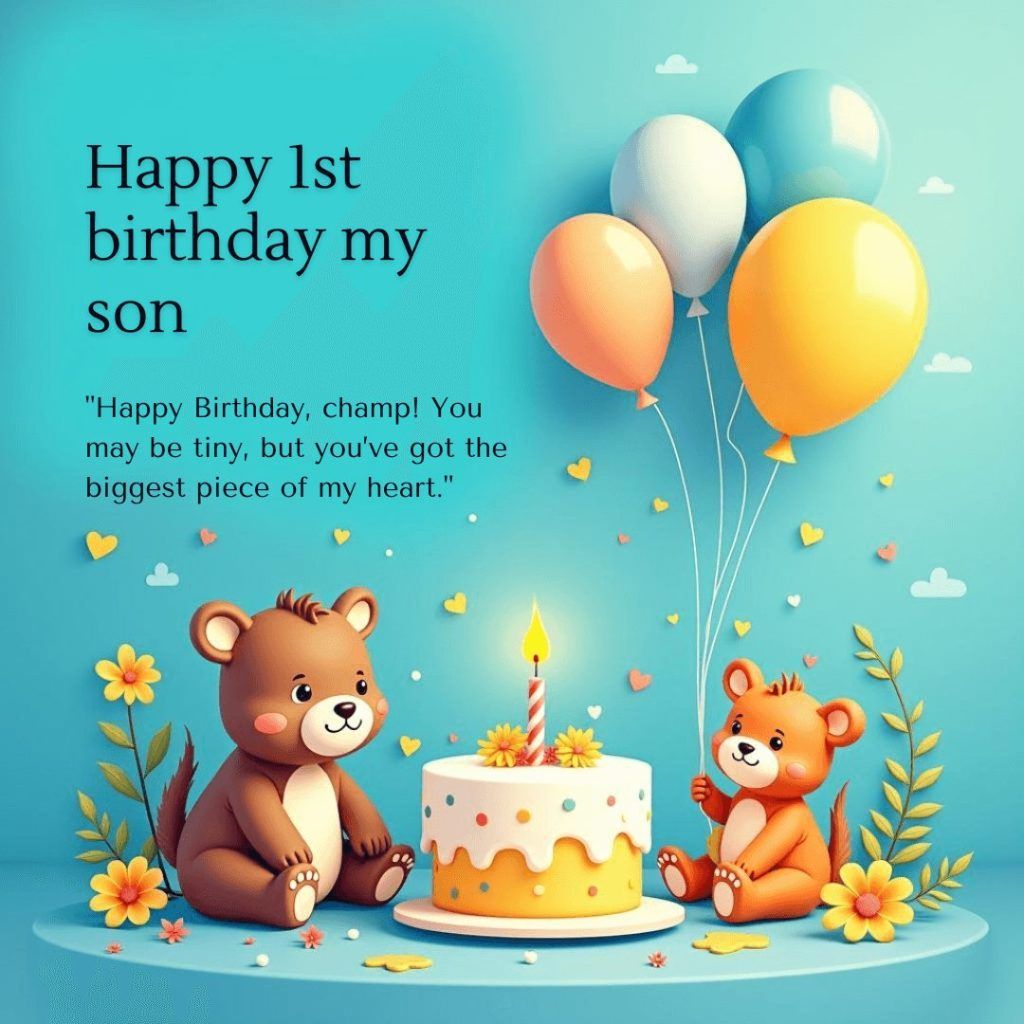 1sr Birthday Wishes: Heartfelt Messages for Baby’s Big Day