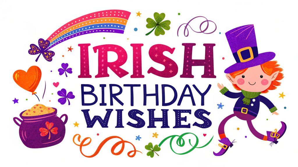 Irish Birthday Wishes for Love, Laughter, and Luck