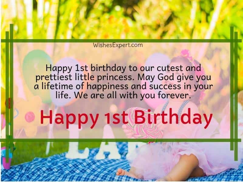 Birthday Wishes for 1st Birthday: Cute, Sweet & Special