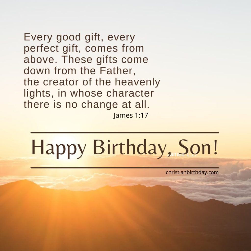 Christian Birthday Wishes for Son: Heartfelt Blessings