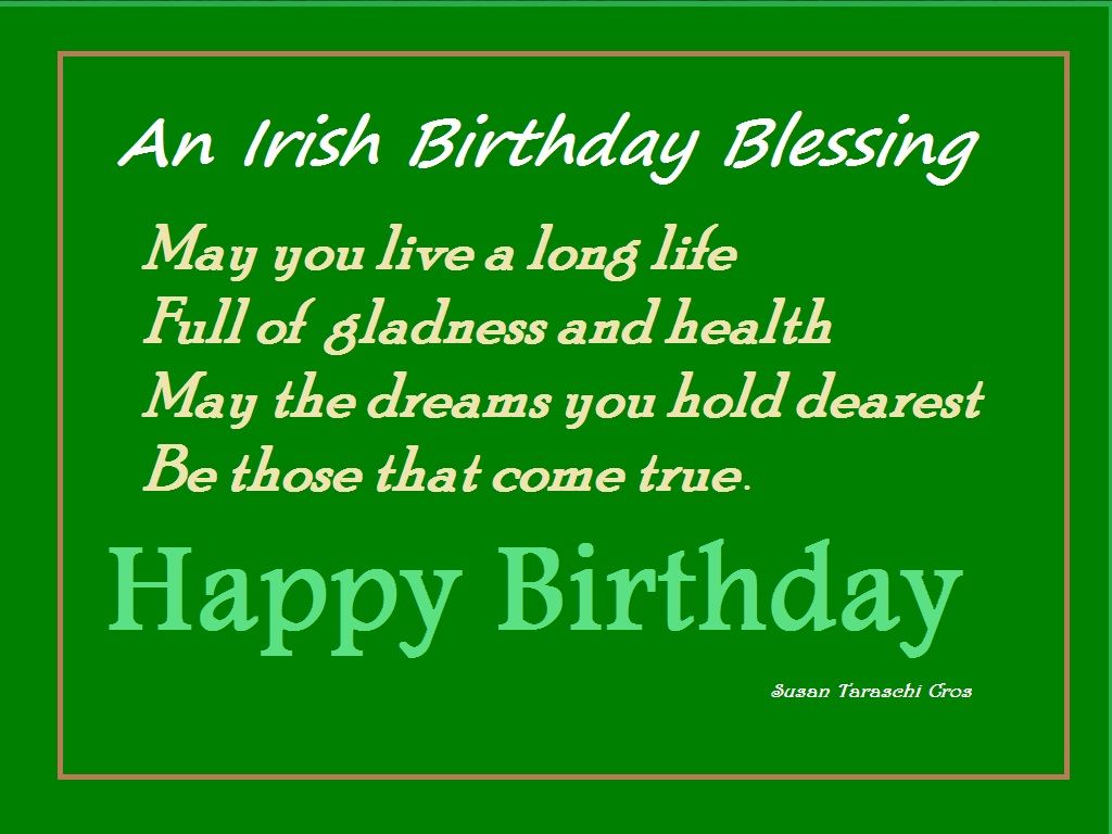 Irish Birthday Wishes for Love, Laughter, and Luck