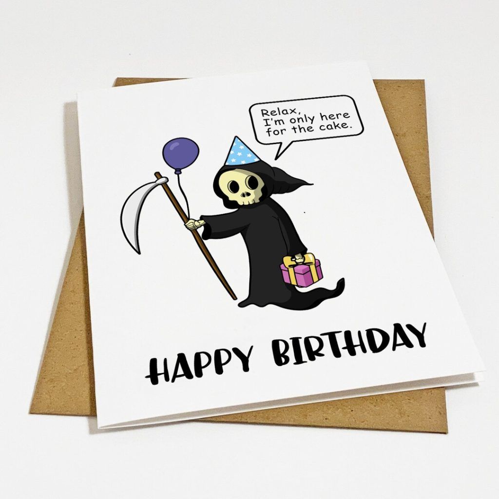 Dark Humor Birthday Wishes That Are Funny & Savage
