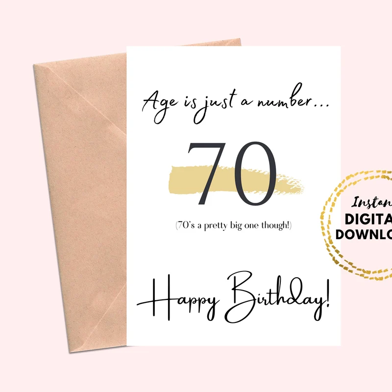 Humorous 70th Birthday Wishes to Make Everyone Laugh