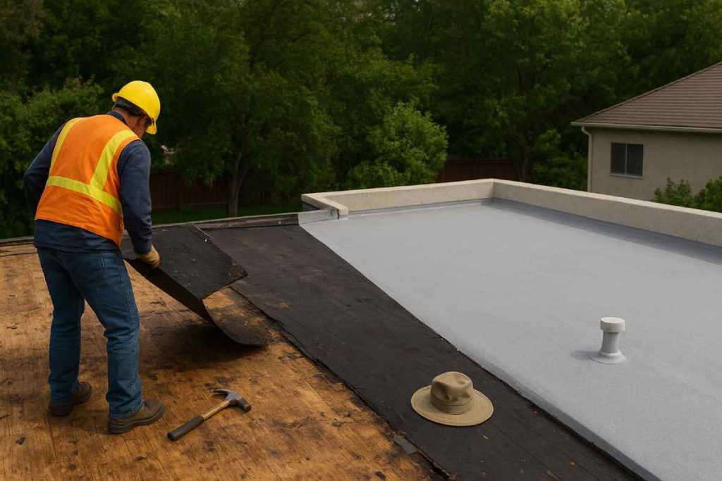 Why Flat Roof Replacement Requires Reliable Stephenville Roofers