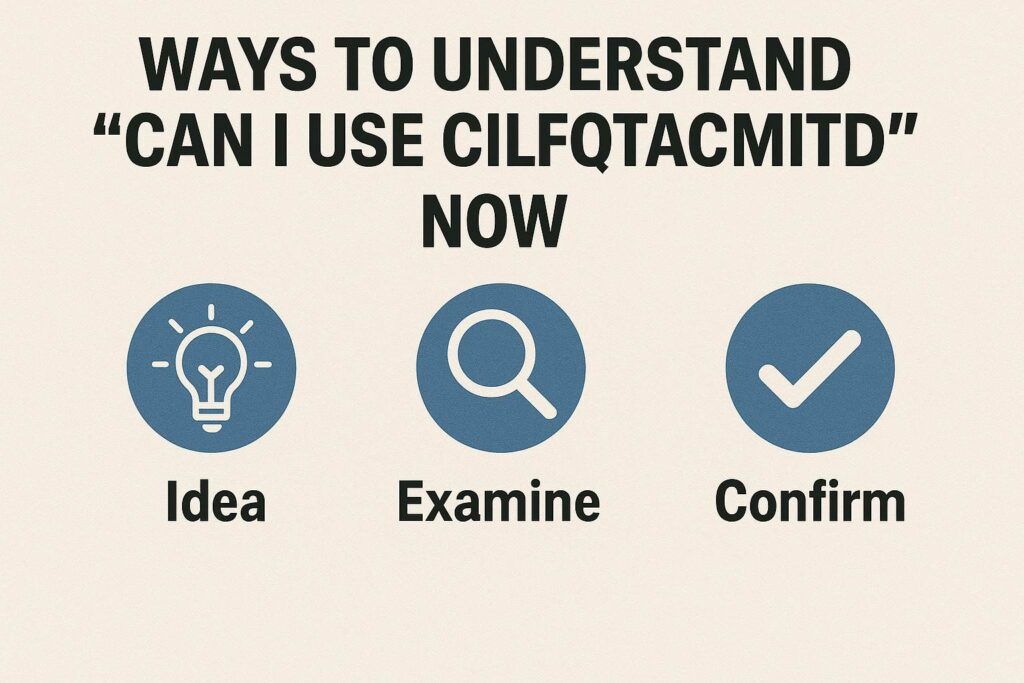 Can I Use Cilfqtacmitd? Read This Before You Try