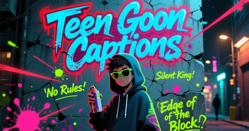 Teen Goon Captions: Best Attitude & Stylish Lines for Instagram