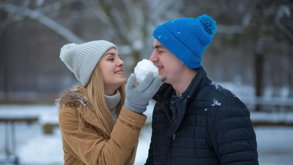 Snowball Kiss Meaning: The Romantic Winter Trend Explained