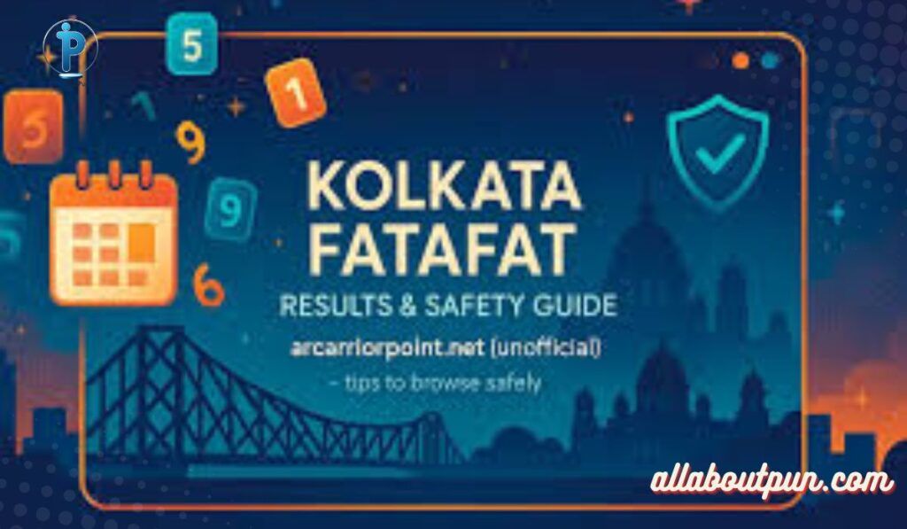 Kolkata Fatafat Arcarrierpoint.Net Today Result Live