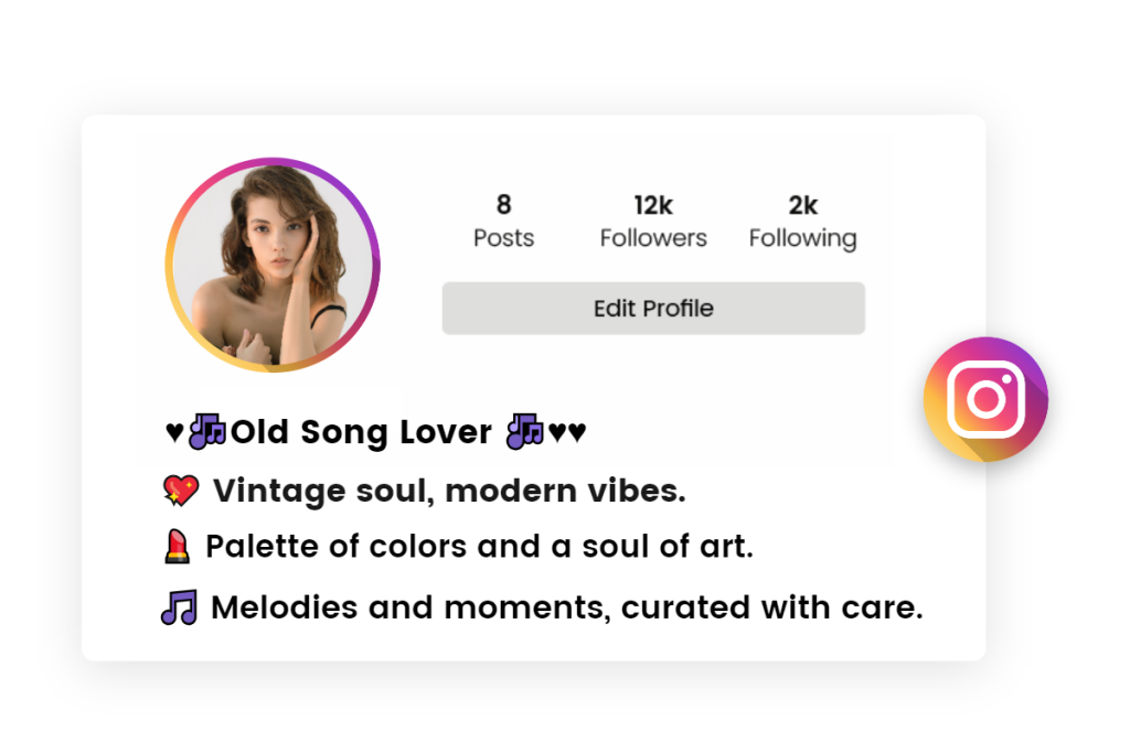 Bio for Instagram for Girl in Stylish Font: Best 50 Trendy Ideas 2025