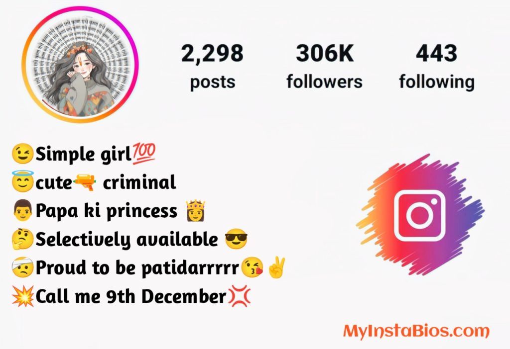 Instagram Bio for Girls Stylish Font Ideas 2025