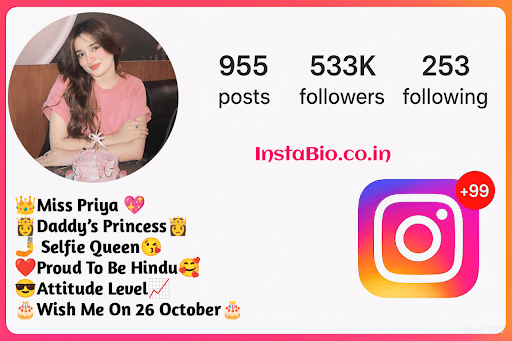 Instagram Bio for Girls Stylish Font Ideas 2025 Instagram Bio for Girls Stylish Font Ideas 2025