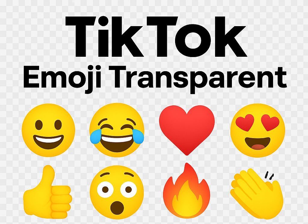 Tiktok Emoji Transparent: Free HD PNGs for Creators Tiktok Emoji Transparent: Free HD PNGs for Creators