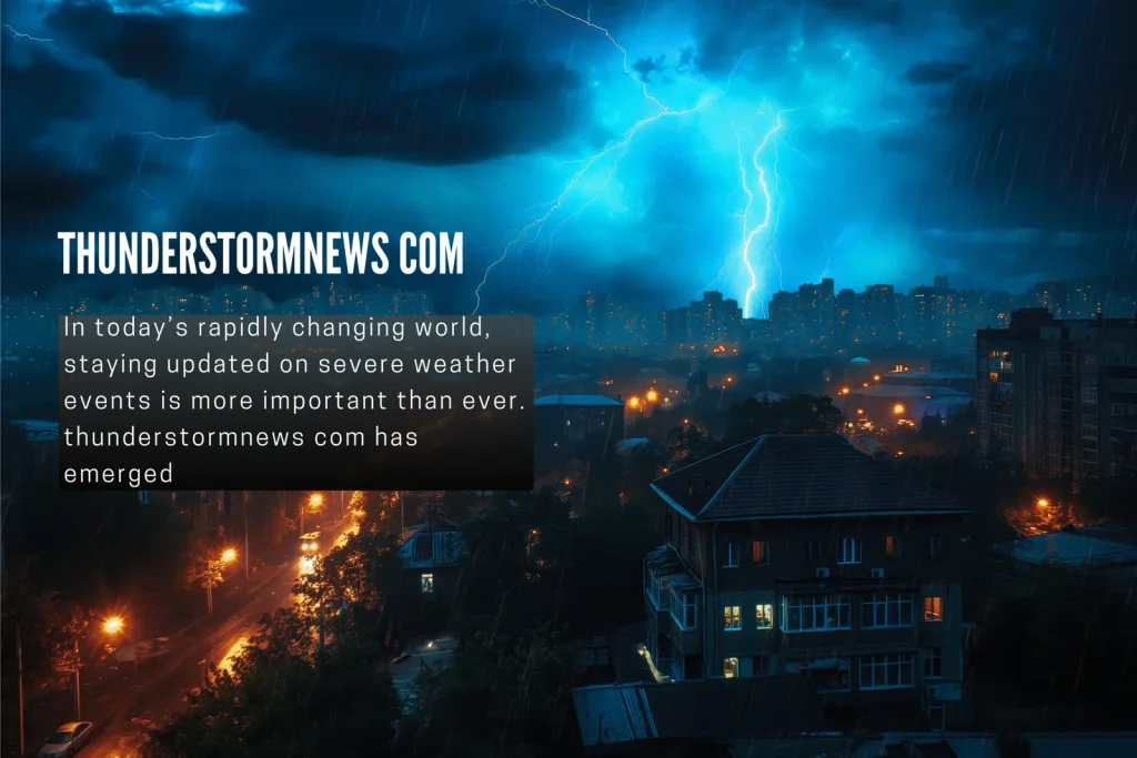 Thunderstormnews com: Live Storm Alerts & Breaking Updates