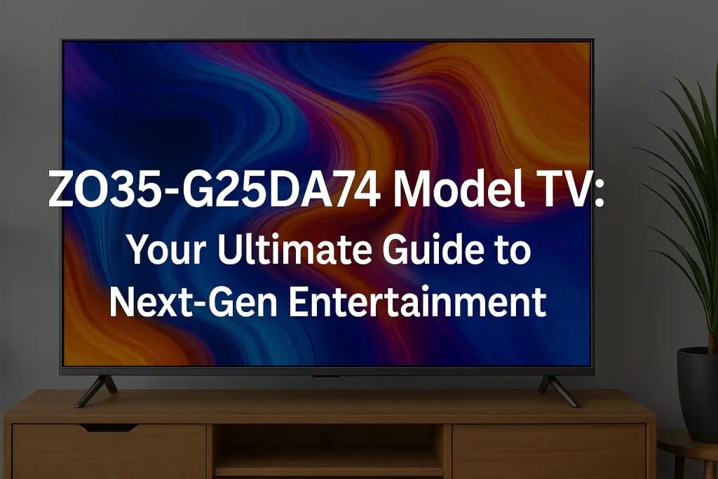 About ZO35-G25DA74 Model TV: Real or Fake? Full Review Inside