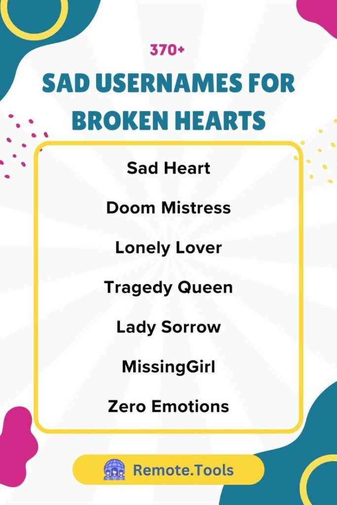 Sad TikTok Names That Perfectly Express Your Deep Emotions