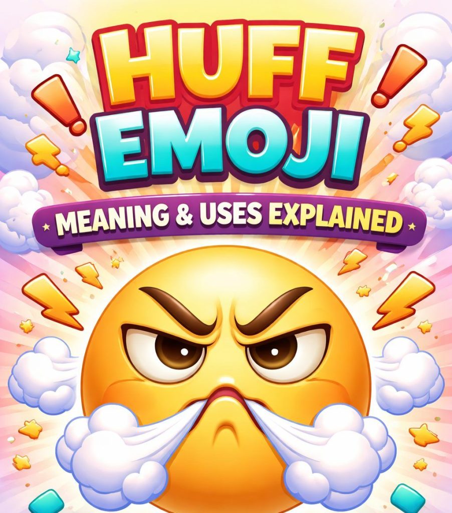 Huff Emoji Meaning, Uses, and Hidden Emotions Explained