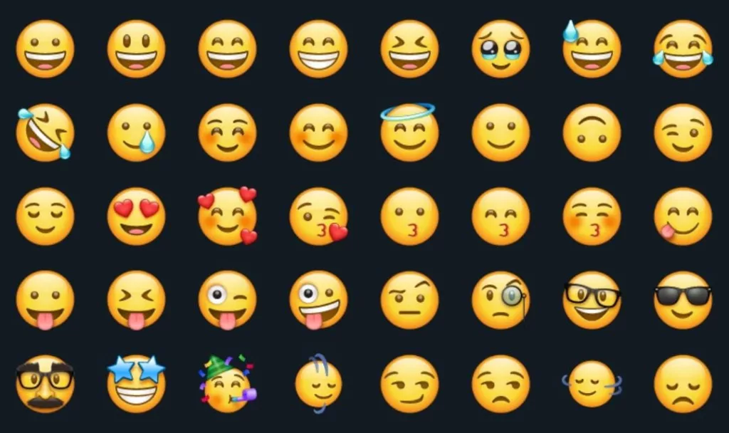 Transparent Background TikTok Emojis PNG Free Download