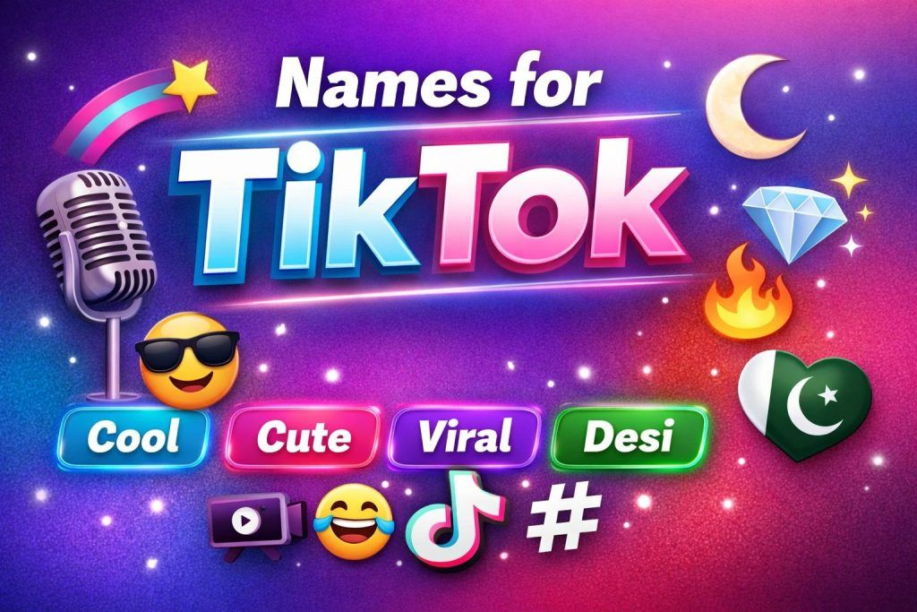 Names for TikTok: 100+ Unique & Trendy Username Ideas