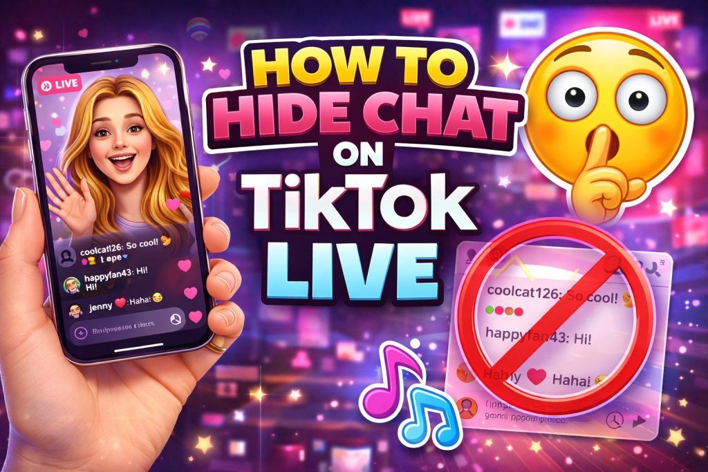 How to Hide Chat on TikTok Live Without Anyone Seeing