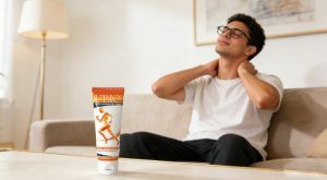neck and shoulder overuse connected UBIOSKA to poor posture and targeted transdermal nutritional support for rapid muscle relief
