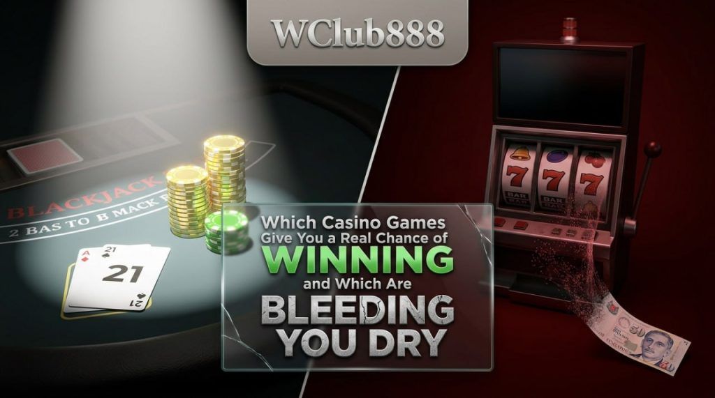 Which Casino Games Give You a Real Chance of Winning and Which Are Quietly Bleeding You Dry?