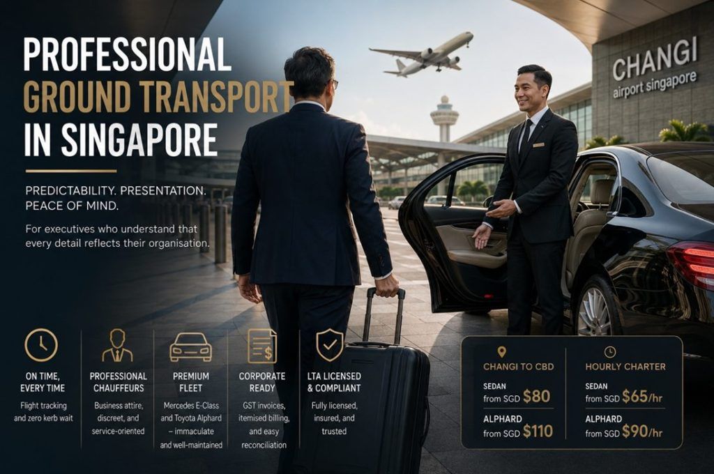 Why Singapore’s Top Executives No Longer Leave Ground Transport to Chance