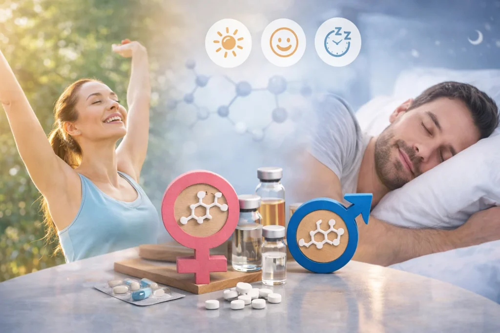 How Hormone Therapy Supports Energy, Mood, And Better Sleep
