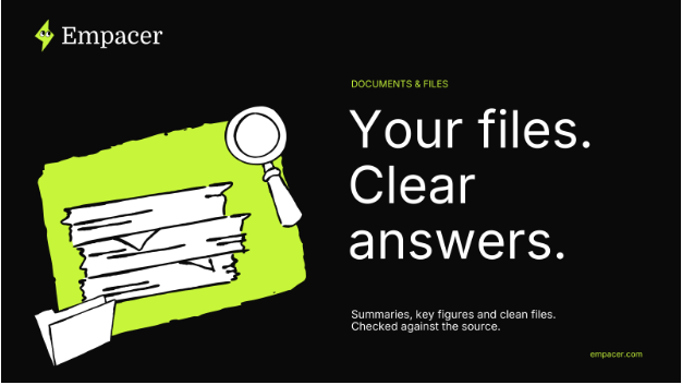 AI document assistant: what Empacer does with your files